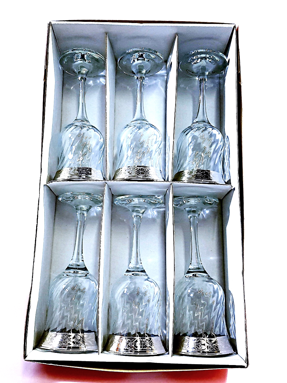 Bicchieri flute bordo argento — Venturini Souvenirs - Vetro di Murano e  Souvenirs