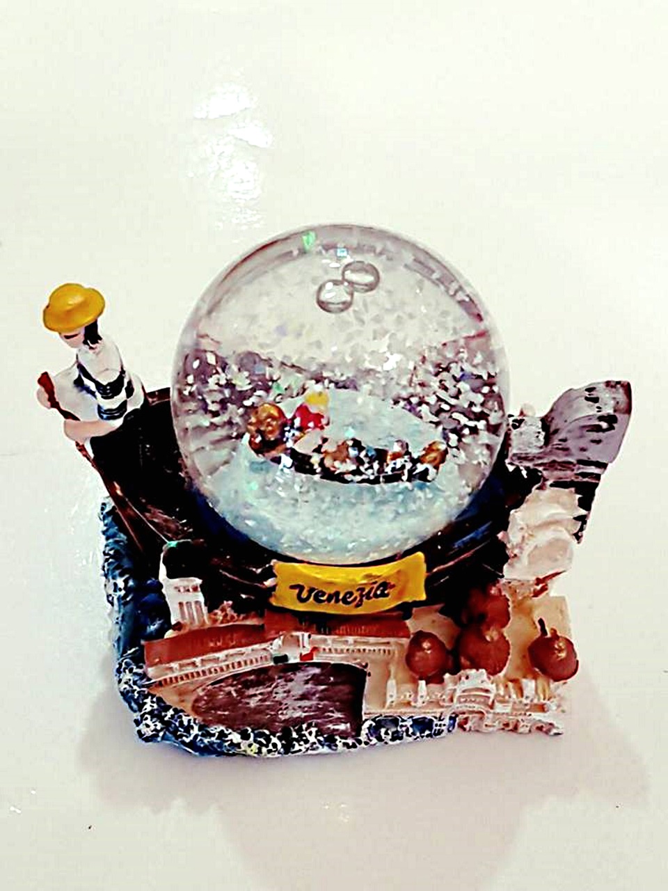 Palla di neve con gondola — Venturini Souvenirs - Vetro di Murano