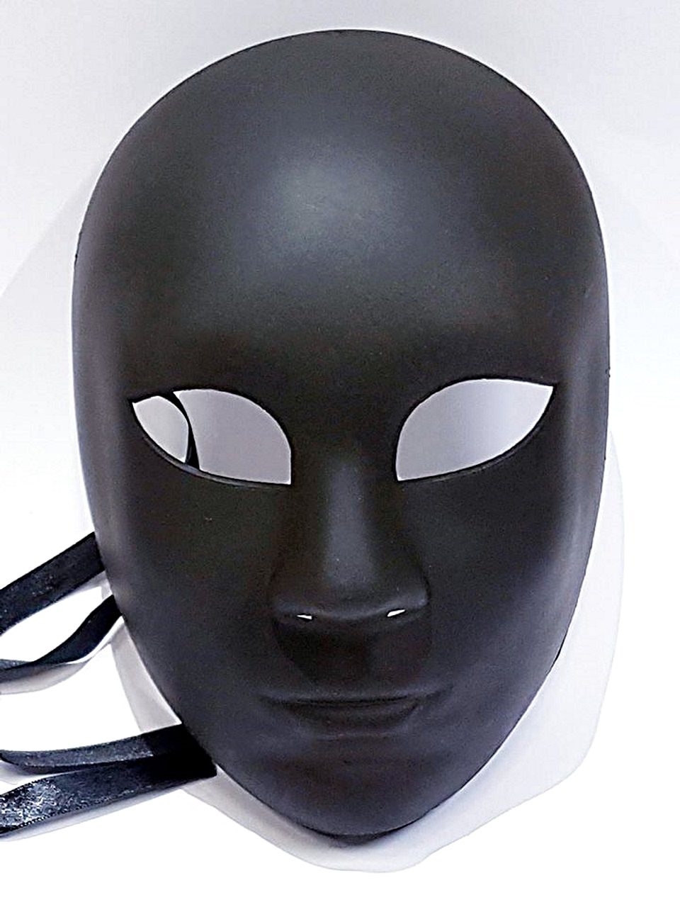 Maschera volto nero — Venturini Souvenirs - Vetro di Murano e Souvenirs